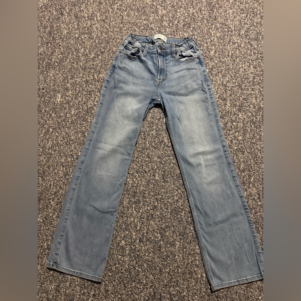 abercrombie kids boot cut jeans